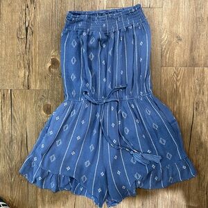 Blue Romper